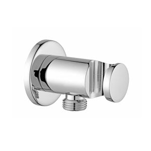 Presa Acqua Tonda Con Supporto Doccia Con Valvola Sicur