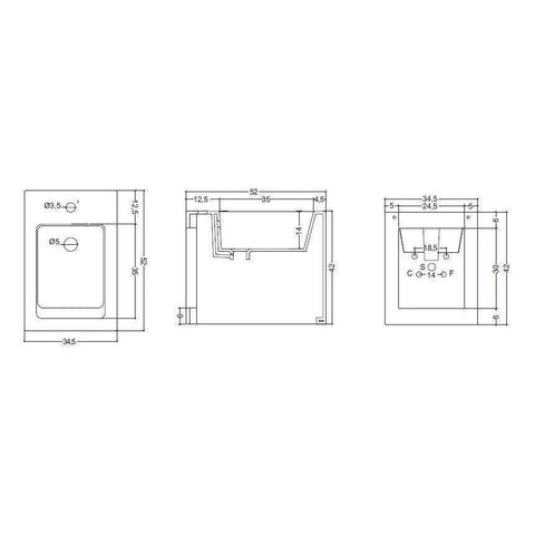 004 230 001 COOL BIDET 1F 52x34,5 BIANCO LUCIDO NIC-Archigo.it
