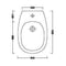 004 280 008 MILK BIDET A TERRA 52x34 NERO LUCIDO NIC-Archigo.it