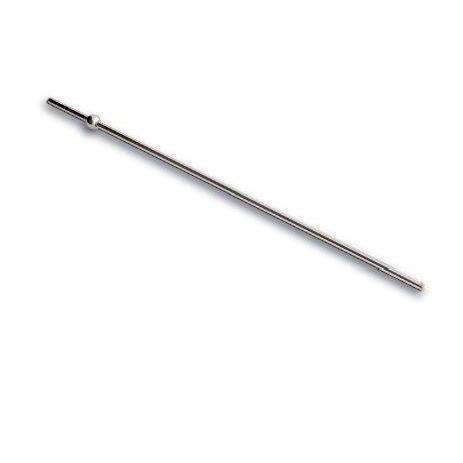 10627.31.028 ASTA PROLUNGATA X PILETTA L.328 CROMO SPAZZOLATO NEWFORM-Archigo.it