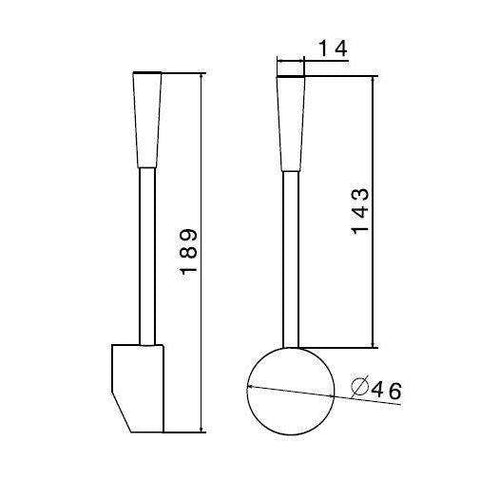15915.92.106 X-TREND LEVA X MISCELATORE LAVELLO CROMO SATINATO/CROMO NEWFORM-Archigo.it