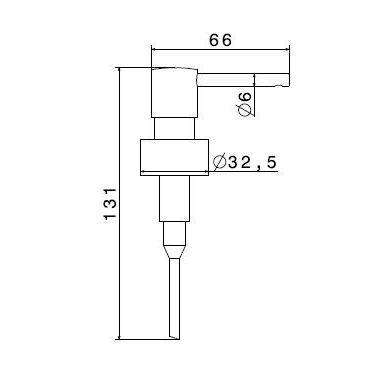 19068.61.020 RICAMBIO DOSATORE ORO LUCIDO NEWFORM-Archigo.it