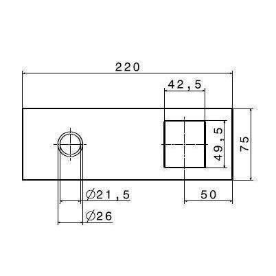 21923.31.028 X-SENSE MASCHERINA X 62531 CROMO SPAZZOLATO NEWFORM-Archigo.it