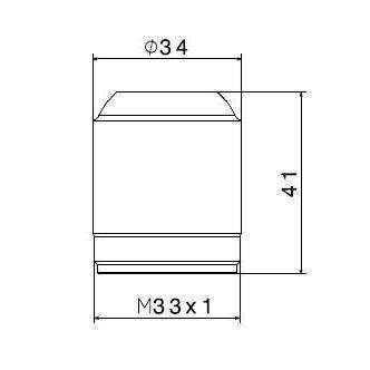 22601.31.028 GHIERA FISSAGGIO CARTUCCIA CROMO SPAZZOLATO NEWFORM-Archigo.it