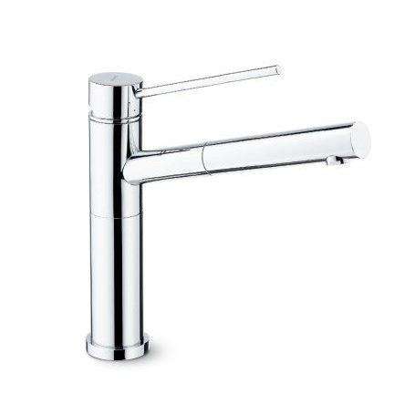 2415X.50.050 X-TREND MISCELATORE MONOCOMANDO LAVELLO INOX NEWFORM-Archigo.it