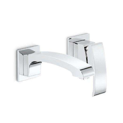 62530.21.018 X-SENSE MISCELATORE LAVABO PARETE 2F CROMO NEWFORM-Archigo.it