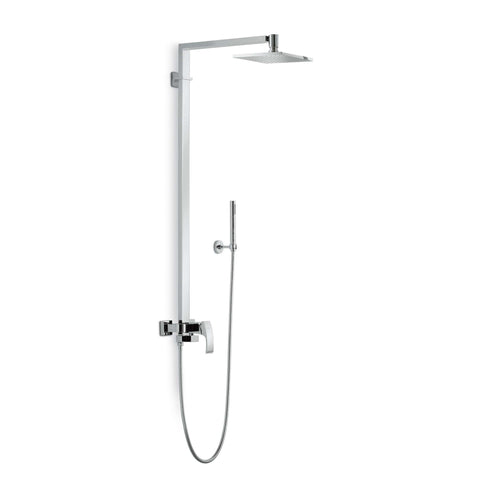 62554.61.020 X-SENSE MISCELATORE + COLONNA DOCCIA ORO LUCIDO NEWFORM-Archigo.it