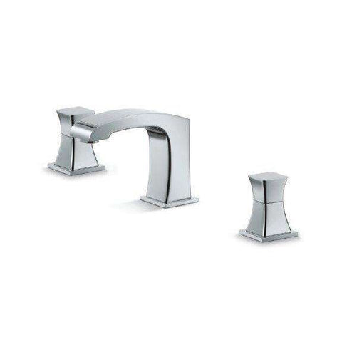 62605.31.028 CLASS-X GRUPPO LAVABO 3F CROMO SPAZZOLATO NEWFORM-Archigo.it