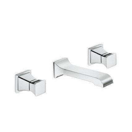 62630.31.028 CLASS-X GRUPPO LAVABO PARETE 3F CROMO SPAZZOLATO NEWFORM-Archigo.it