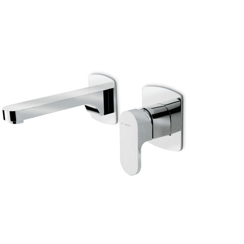 64030.21.018 X-LIGHT MISCELATORE LAVABO PARETE 2F CROMO NEWFORM-Archigo.it