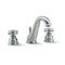 9105.20.300 ANTEA GRUPPO LAVABO 3F CROMO LUCIDO + SWAROVSKI NEWFORM-Archigo.it