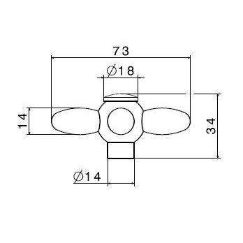 9197.31.028 MANIGLIA ANTEA CROMO SPAZZOLATO NEWFORM-Archigo.it