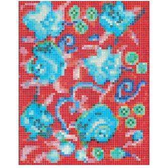 AFFRESCO A  DECORI 20 BISAZZA CON KIT DI INSTALLAZIONE 06001587VLK-Archigo.it