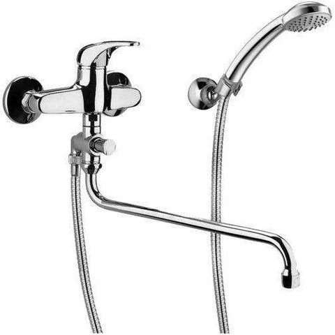 APM169 APOLLO MISCELATORE MONOCOMANDO LAVELLO CON DUPLEX CROMATO PAFFONI-Archigo.it