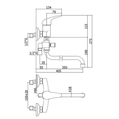 APM169 APOLLO MISCELATORE MONOCOMANDO LAVELLO CON DUPLEX CROMATO PAFFONI-Archigo.it