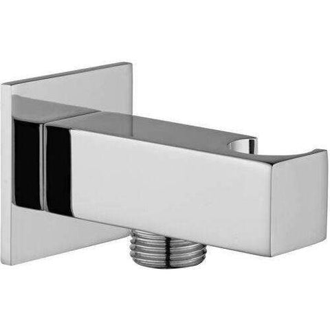 BASETTA QUADRATA X SUPPORTO CON PRESA ACQUA QUADRA (ZSUP032) BIANCO OPACO PAFFONI ZBAS086BO-Archigo.it