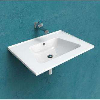 BLOOM CONSOLLE 70 SOSPESO GRIGIO LAVA  FLAMINIA BM70LGLA-Archigo.it