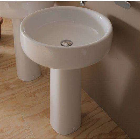BONOLA COLONNA LAVABO 46/50 GRIGIO LAVA  FLAMINIA BN50CGLA-Archigo.it