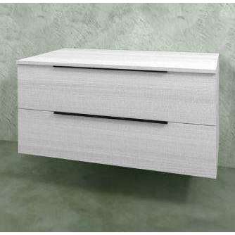 BOX BASE 105X50XH50 2 CASSETTI BIANCO  FLAMINIA BX437OJB-Archigo.it