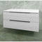 BOX BASE 105X50XH50 2 CASSETTI BIANCO  FLAMINIA BX437OJB-Archigo.it