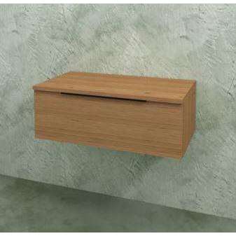 BOX BASE 70X37XH25 1 CASSETTO BIANCO  FLAMINIA BX296OJB-Archigo.it