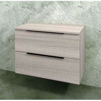 BOX BASE 70X37XH50 2 CASSETTI BIANCO  FLAMINIA BX424OJB-Archigo.it