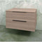 BOX BASE 85X50XH50 2 CASSETTI GRIGIO  FLAMINIA BX429OJG-Archigo.it