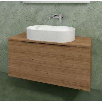 BOX BASE LAVABO 105X37XH50 1 CASSETTO BIANCO  FLAMINIA BX834OJB-Archigo.it