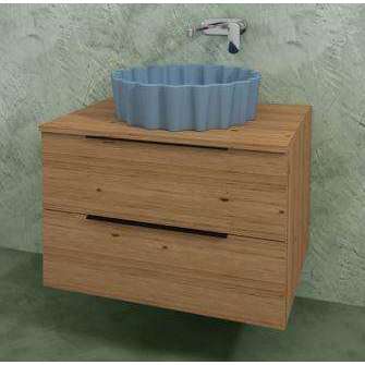 BOX BASE LAVABO 70X50XH50 2 CASSETTI CANAPA  FLAMINIA BX809OJC-Archigo.it