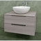 BOX BASE LAVABO 85X50XH50 2 CASSETTI BIANCO  FLAMINIA BX815OJB-Archigo.it