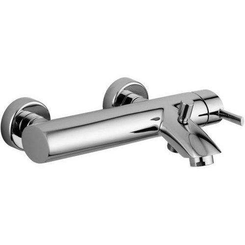 BR022 BERRY MISCELATORE MONOCOMANDO ESTERNO VASCA/DOCCIA CROMATO PAFFONI-Archigo.it