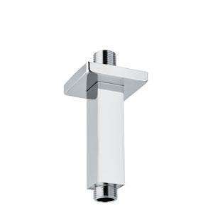 BRACCIO A SOFFITTO QUADRATO 25X25 L.MM.120 CORTO CON ROSONE CROMO PAFFONI ZSOF118CR-Archigo.it