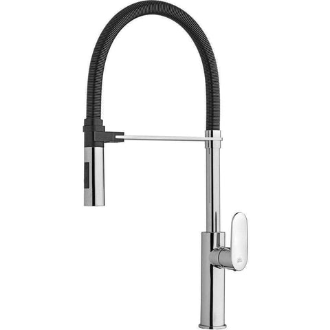 CA179 CANDY MISCELATORE MONOCOMANDO LAVELLO PROFESSIONAL CROMATO/NERO OPACO PAFFONI-Archigo.it