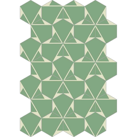 CEMENTINE - HAYON - PLISADOS JADE 20X23 CEMENTINE HAYON BISAZZA  12ES000179-Archigo.it