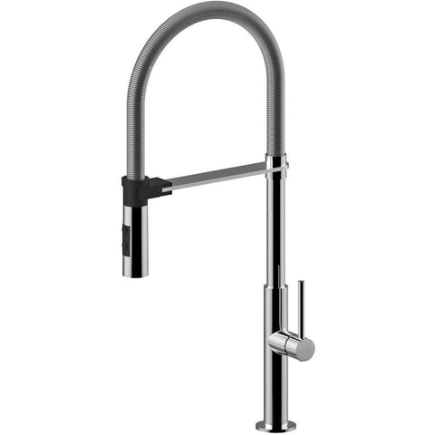 CH179 CHEF MISCELATORE LAVELLO PROFESSIONAL CON DOCCETTA CROMATO PAFFONI-Archigo.it