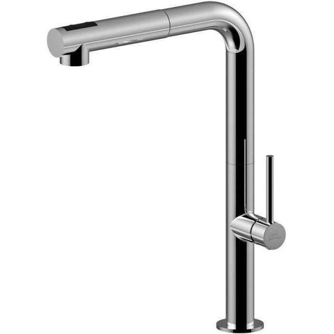 CH985 CHEF MISCELATORE LAVELLO CON DOCCETTA ESTRAIBILE CROMATO PAFFONI-Archigo.it