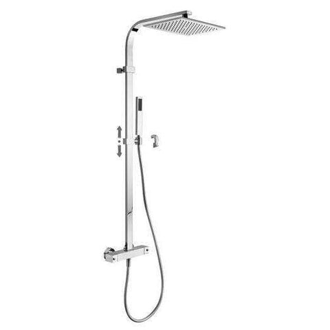 COLONNA CITY RETTANGOLARE SOF.RETT.CITY .DOC.SYNCRO FX SILVER. SENZA DEV.+LEQ269RCR CROMO PAFFONI ZCOL665CR-Archigo.it