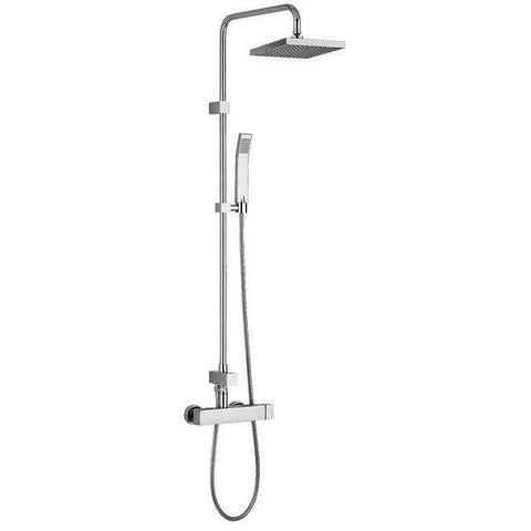 COLONNA FISSA LEVEL PLUS CON DEV+D.LEVEL+SOF.SYNCRO+FLX D.A. +LEC168R CROMO PAFFONI ZCOL607CR-Archigo.it