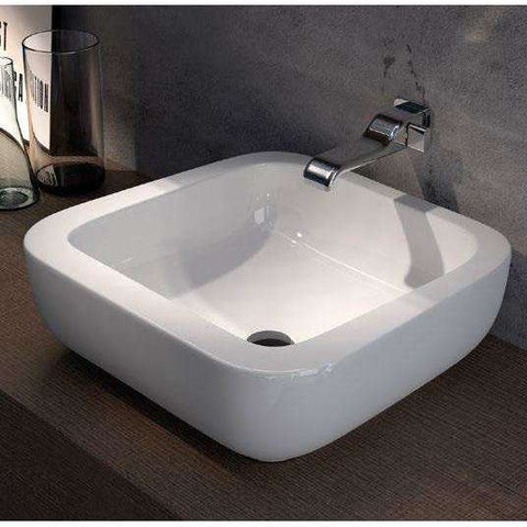 COMO LAVABO 51 APPOGGIO BIANCO  FLAMINIA CM51A-Archigo.it