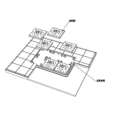 CONTENITORE 6 MODULI  FLAMINIA AB6M-Archigo.it