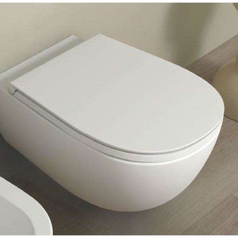 COPRIWATER IO 2.0 IO118G DISCESA RALLENTATA NERO  FLAMINIA IOCW07NER-Archigo.it