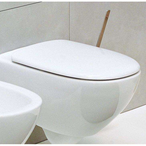 COPRIWC SPIN AVVOLGENTE DISCESA RALLENTATA LATTE  FLAMINIA 5085CW03LAT-Archigo.it