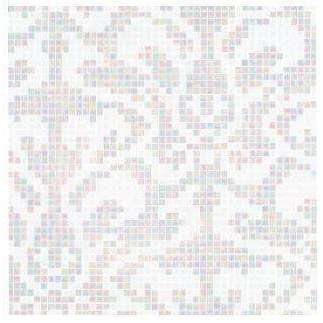 DAMASCO BIANCO  DECORI 20 BISAZZA CON KIT DI INSTALLAZIONE 06001287VLK-Archigo.it