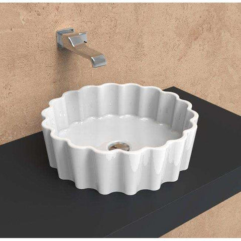DOPPIO ZERO LAVABO APPOGGIO F.C.GRIGIO LAVA  FLAMINIA DZ46LGLA-Archigo.it