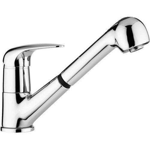 DU183 DUEMILA MISCELATORE MONOCOMANDO LAVELLO CON DOCCETTA CROMATO PAFFONI-Archigo.it