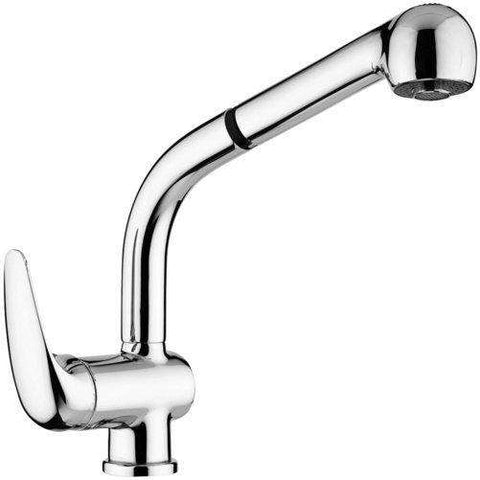 DU185 DUEMILA MISCELATORE MONOCOMANDO LAVELLO CON DOCCETTA CROMATO PAFFONI-Archigo.it