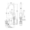 EF877 EFFE MISCELATORE MONOCOMANDO LAVABO ø1.1/4" CROMATO PAFFONI-Archigo.it