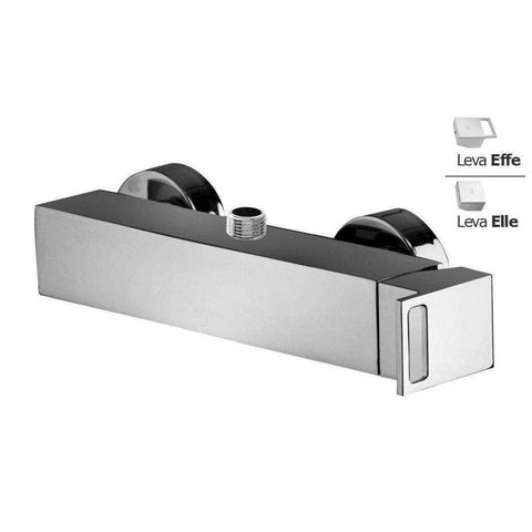 EL168R ELLE MISCELATORE MONOCOMANDO ESTERNO DOCCIA ROVESCIATO CROMATO PAFFONI-Archigo.it