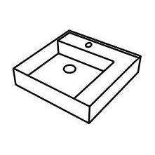 ENJOY + AMEDEO LAVABO RETTANGOLARE 50 DA APPOGGIO AGAVE CIELO EJLAA50AG-Archigo.it