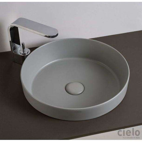 ENJOY LAVABO SEMINCASSO TONDO AVENA CIELO EJLASITAV-Archigo.it